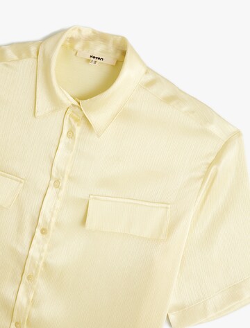 Koton Bluse in Gelb