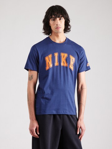 Nike Sportswear Shirt 'CLUB' in Blue: front