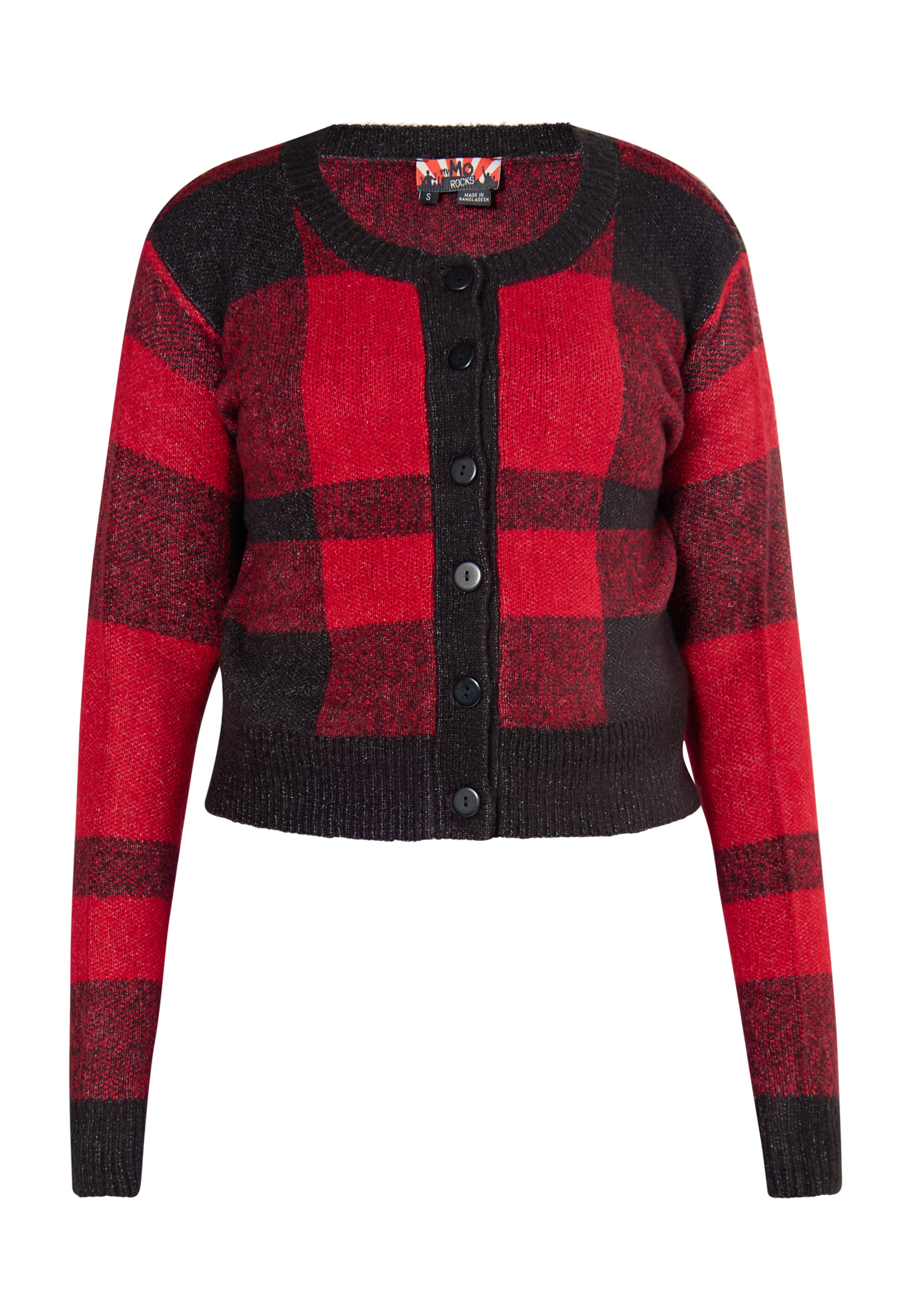 myMo ROCKS Вязаная кофта в Красный: спереди