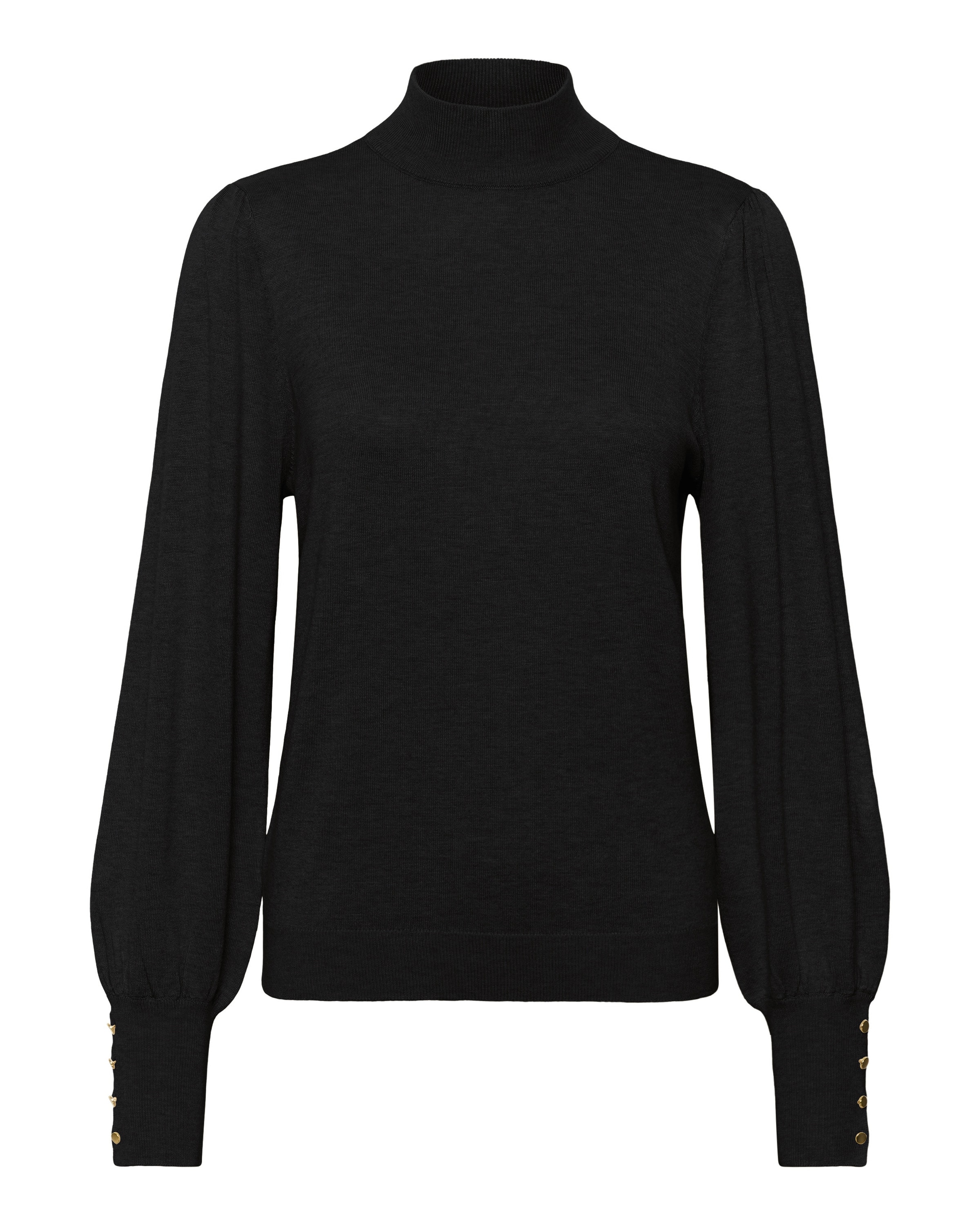 Kaffe Trui 'KALizza' in Zwart: voorkant