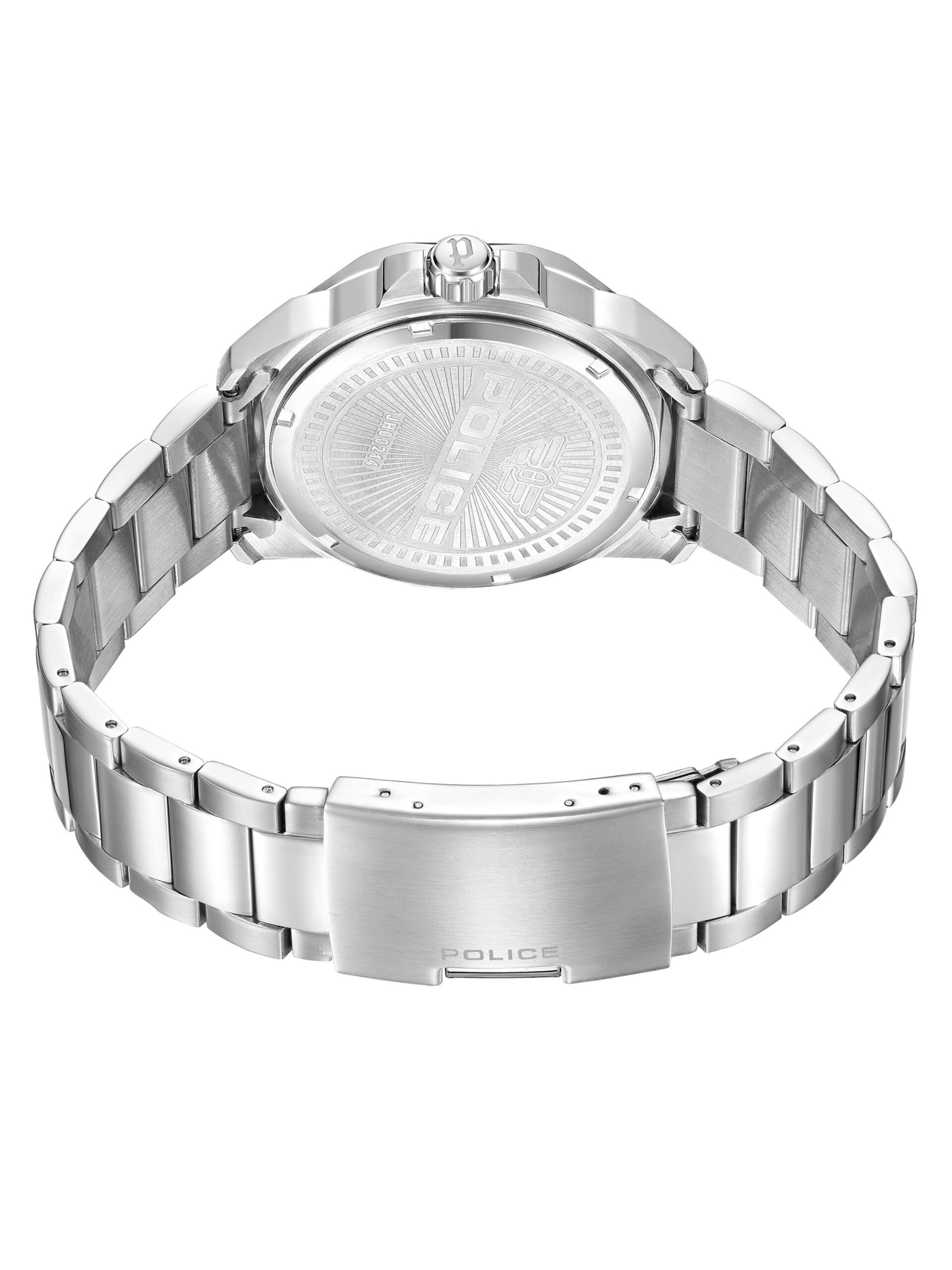 POLICE Analog Watch 'Thornton' in Silver