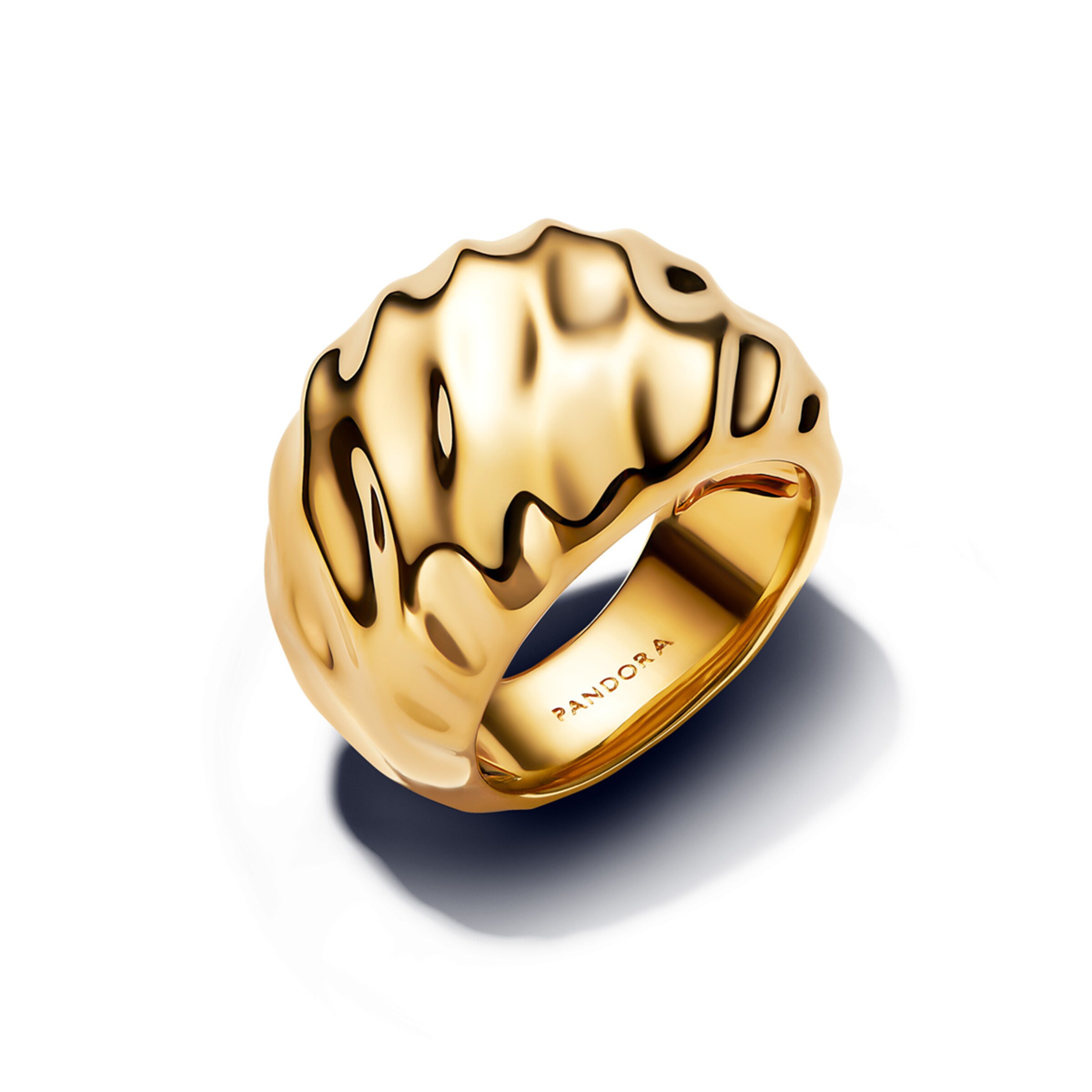 Pandora Ring in Gold: Vorderseite