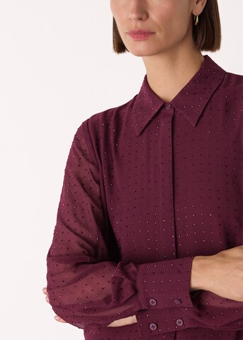 Whistles Shirt in Purple: front