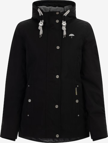 Schmuddelwedda Weatherproof jacket in Black: front