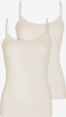 Nina von C. Undershirt 'Pure' in Beige: front