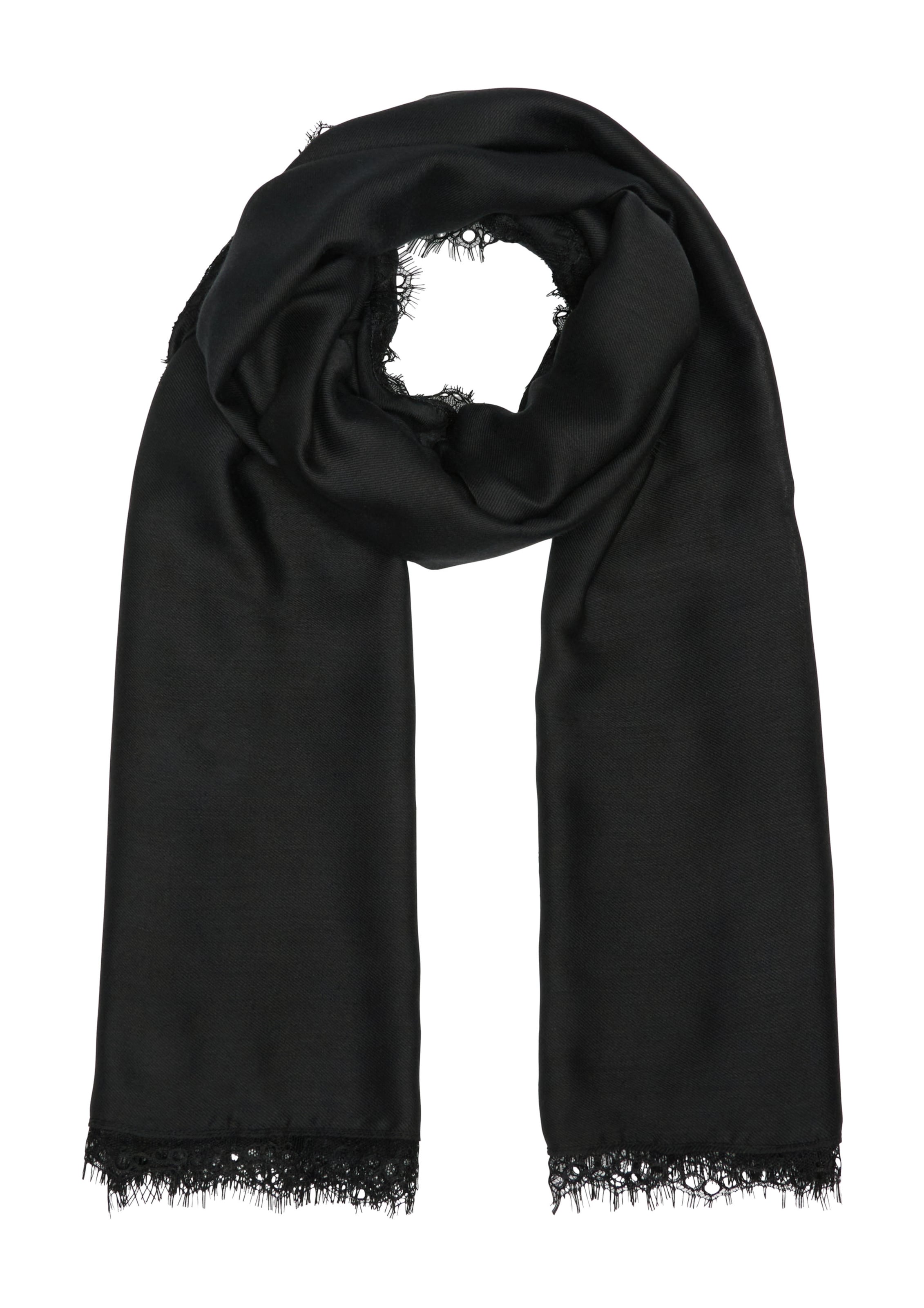s.Oliver Scarf in Black: front