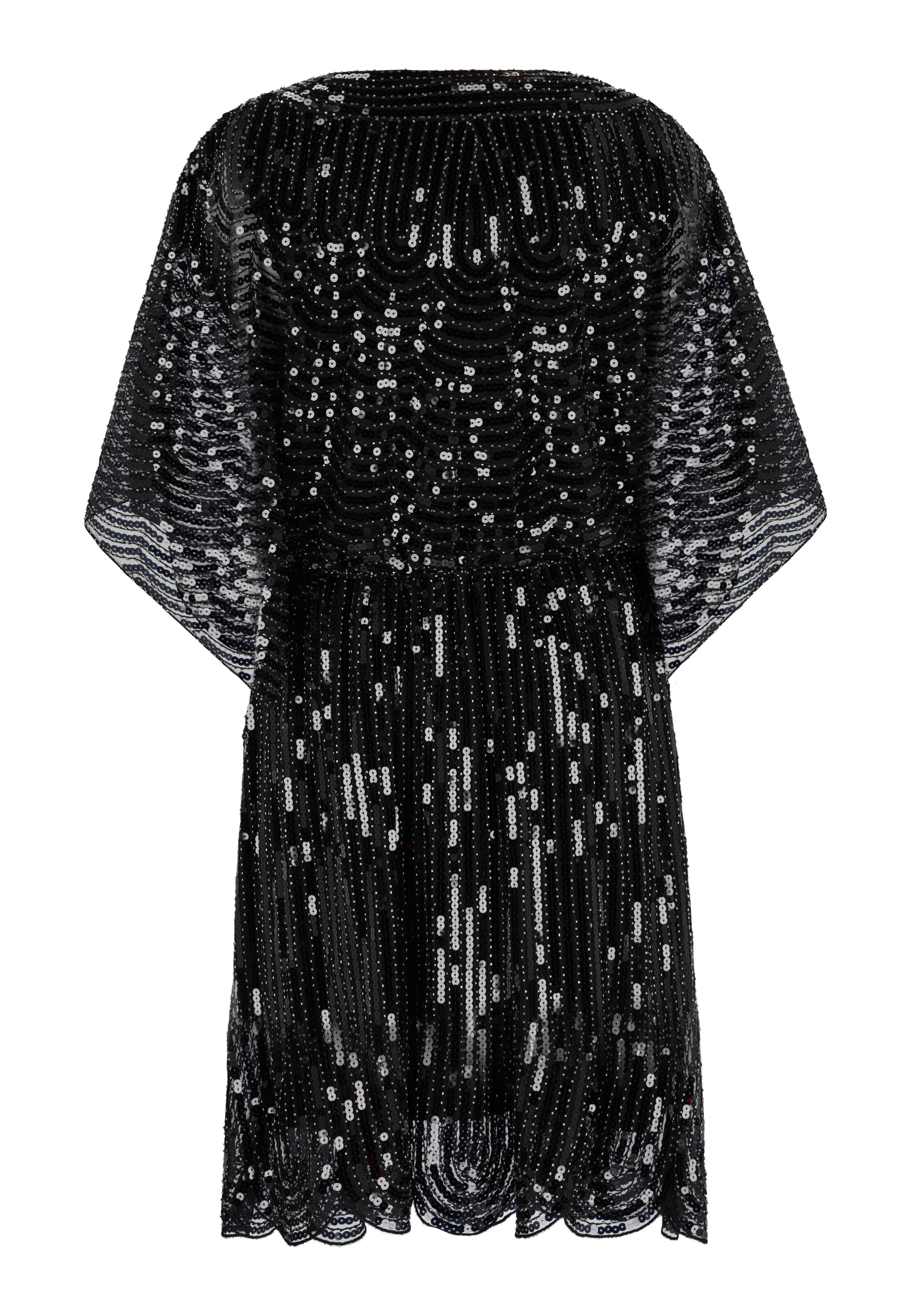 NAEMI - Vestido de gala en negro