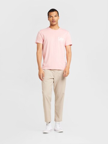 Lee T-Shirt 'SS TEE' in Pink