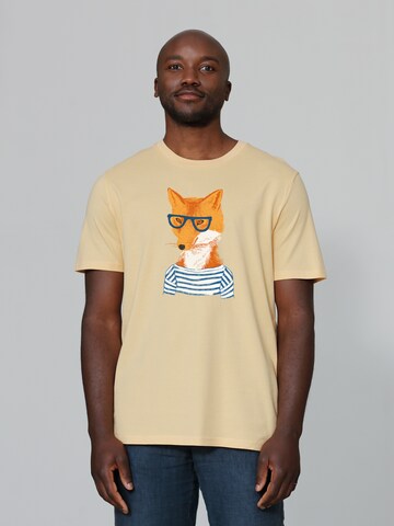 T-Shirt 'Fuchs' Watapparel en orange : devant