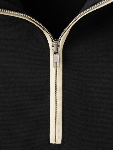 Bluză de molton de la MANGO pe negru