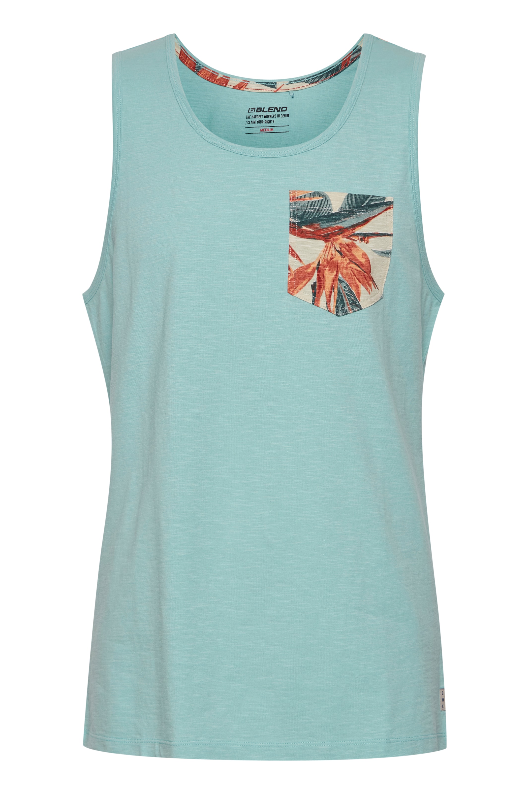 Maglietta 'Troppo' di BLEND in blu: frontale