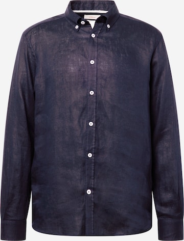 s.Oliver Regular fit Button Up Shirt in Blue: front