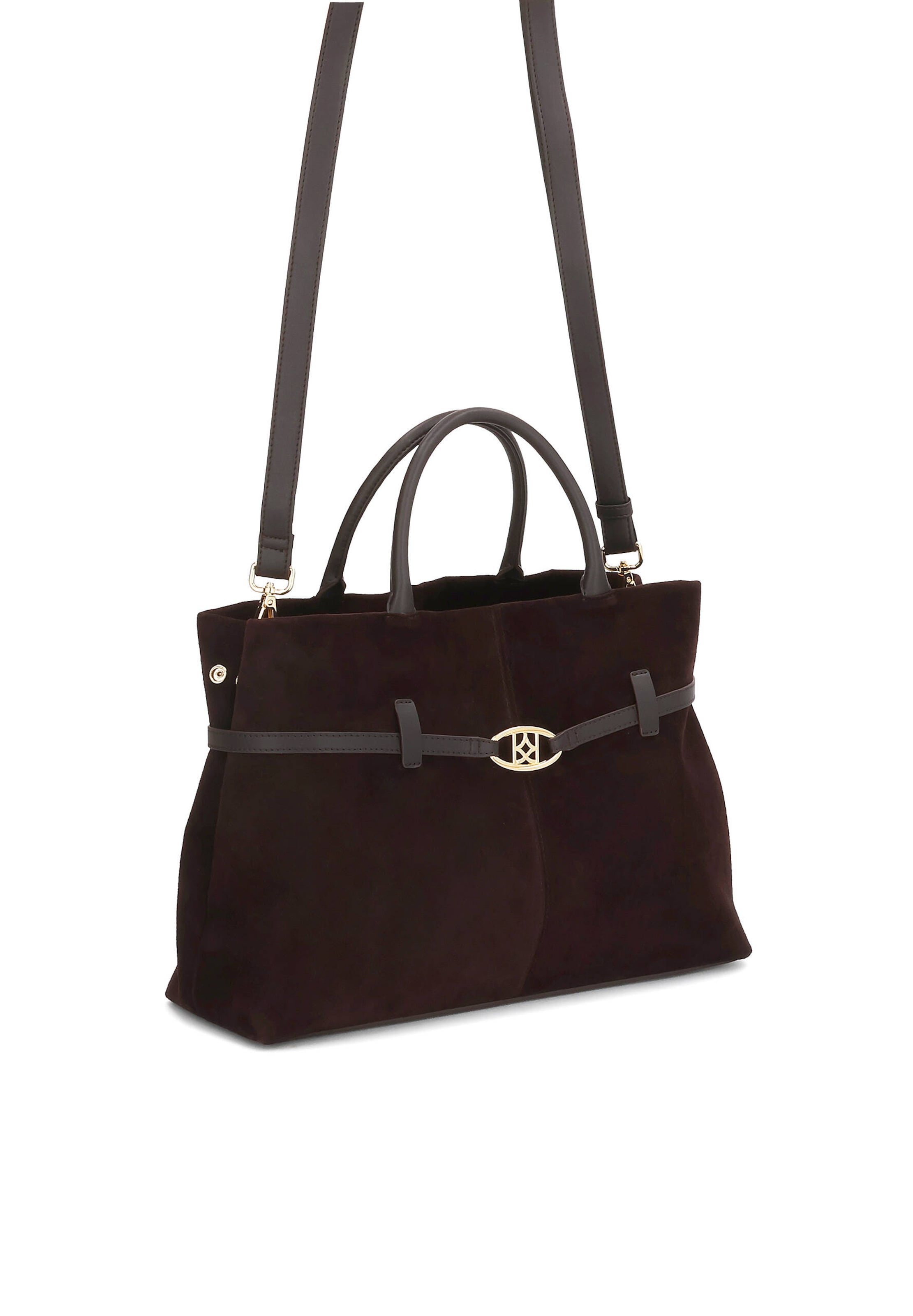 Borsa a mano di Kazar in marrone