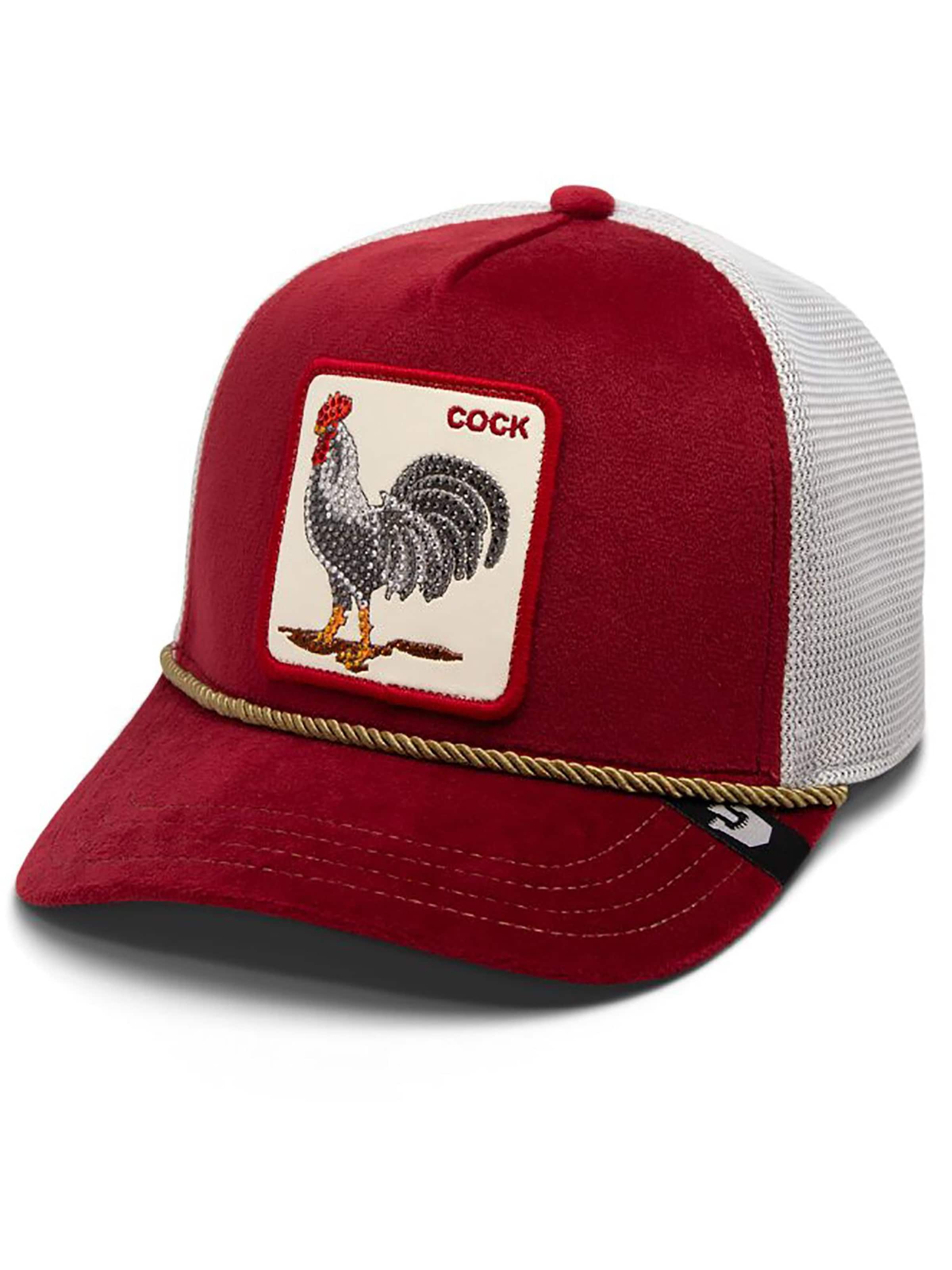 GOORIN Bros. Cap 'Garnet Rooster' in Mixed colors: front