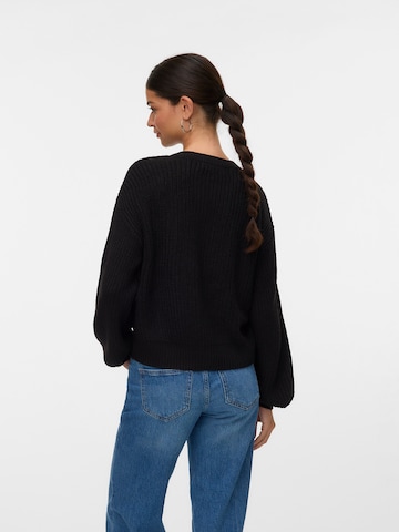 Cardigan 'VMLEA' VERO MODA en noir
