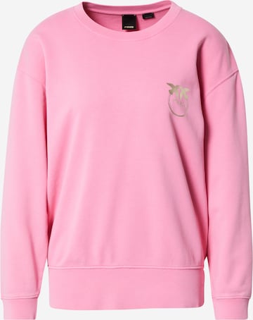 PINKO Sweatshirt 'SANO' in Roze: voorkant