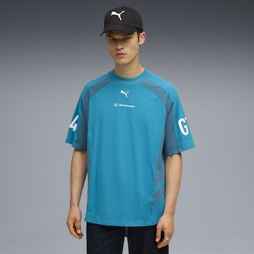 PUMA Shirt 'BMW Motorsport' in Blauw: voorkant
