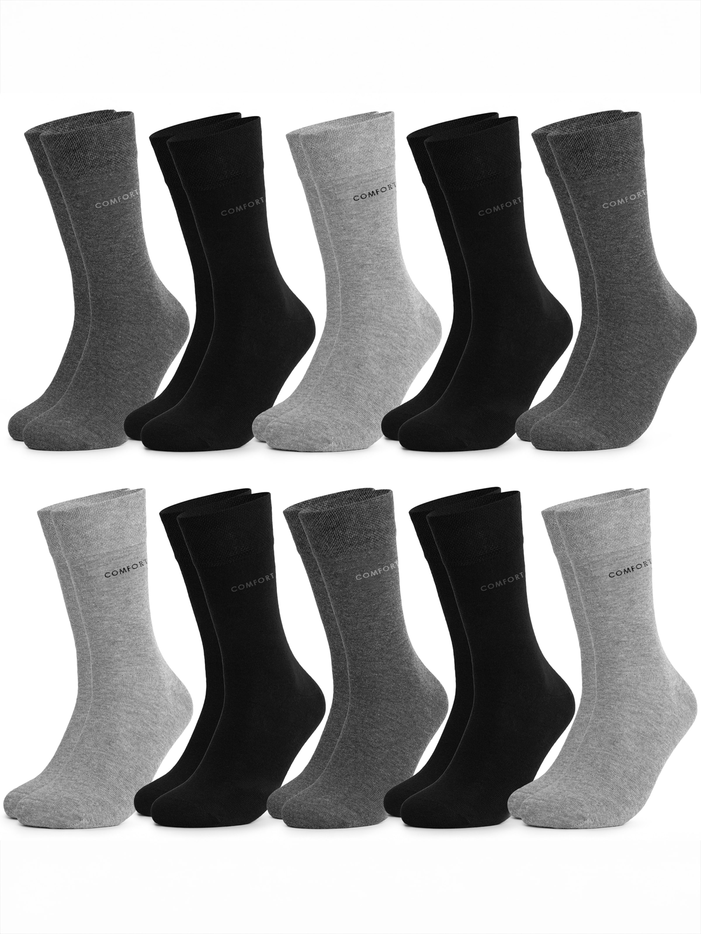 Chaussettes 'Philipp' Occulto en gris : devant
