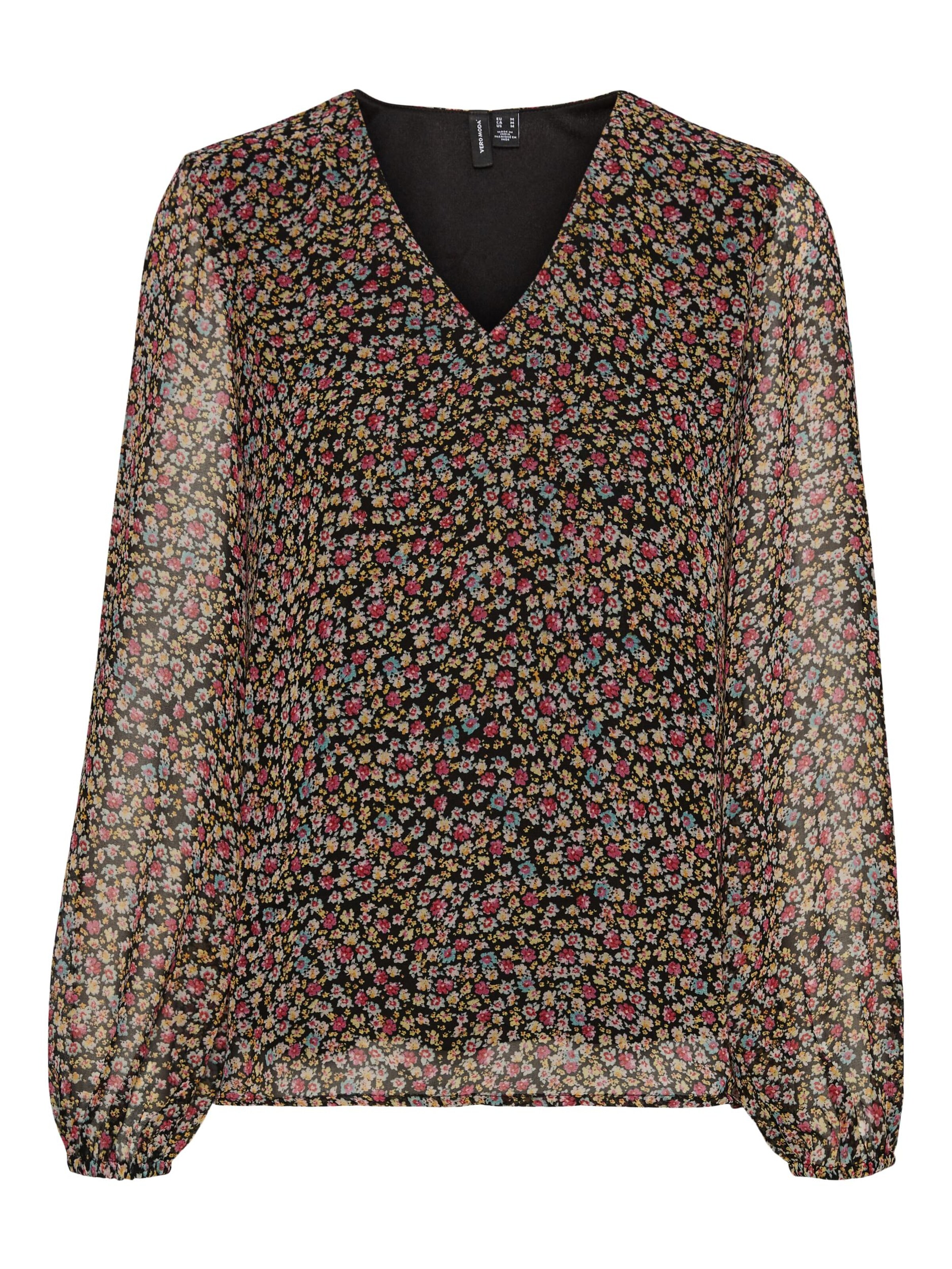 Frauen Blusen & Tuniken VERO MODA Bluse in Mischfarben - OG18617 Frauen Blusen & Tuniken VERO MODA Bluse in Mischfarben - OG18617