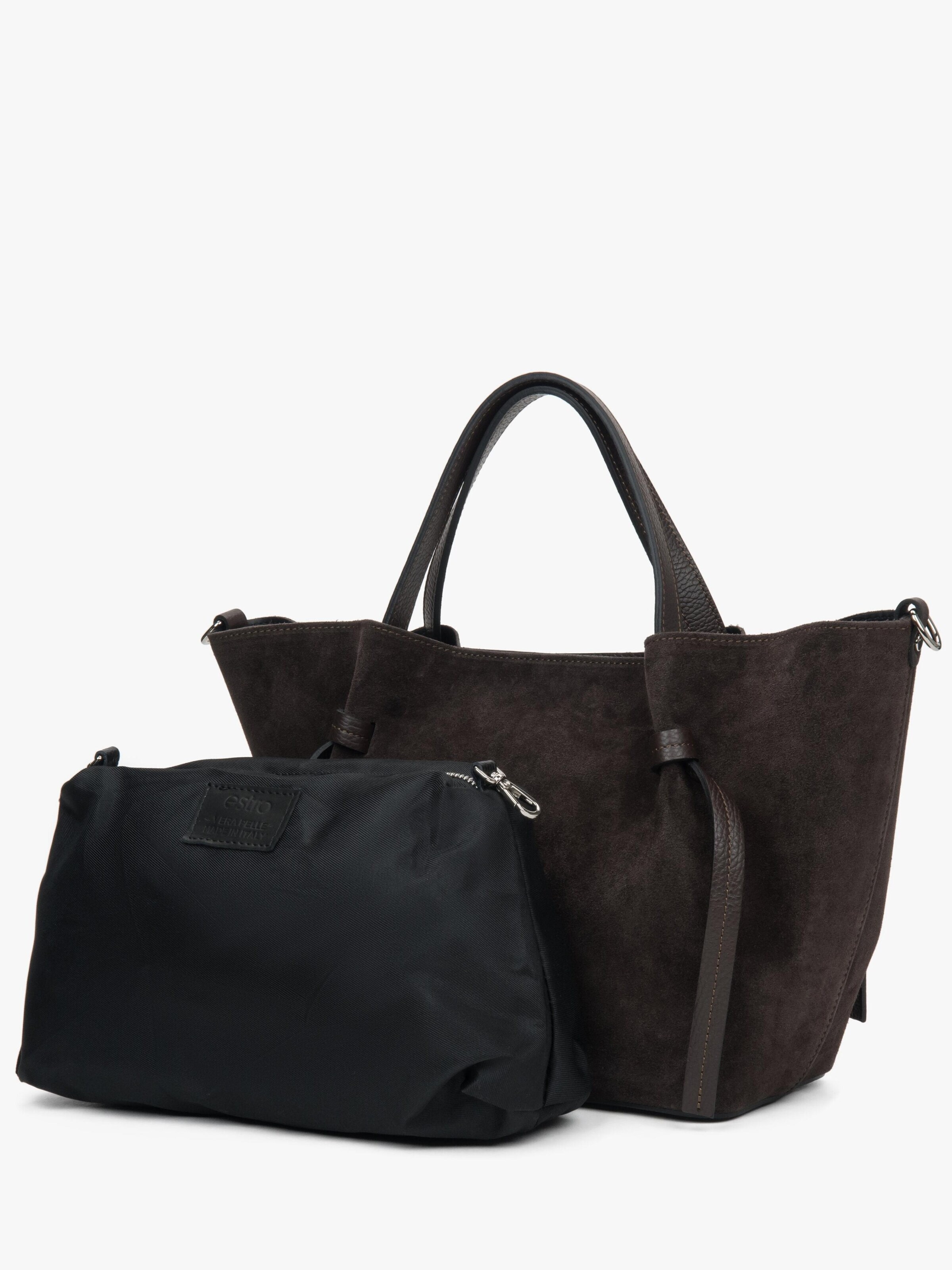 Estro Handtasche '1395'‌‌‌‌‌‌‌ in Braun