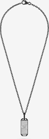 Chaîne Philipp Plein en noir : devant