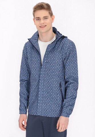 Mo ATHLSR Tussenjas in Blauw: voorkant