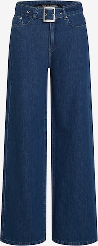 Karl Lagerfeld Wide Leg Farkut värissä sininen: etupuoli