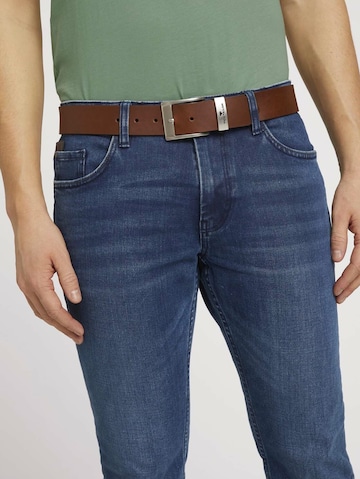 Ceinture TOM TAILOR en marron : devant