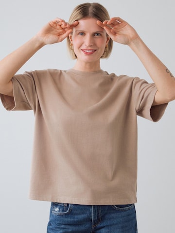 Maglietta 'OG Shirt Women' di Honest Basics in beige
