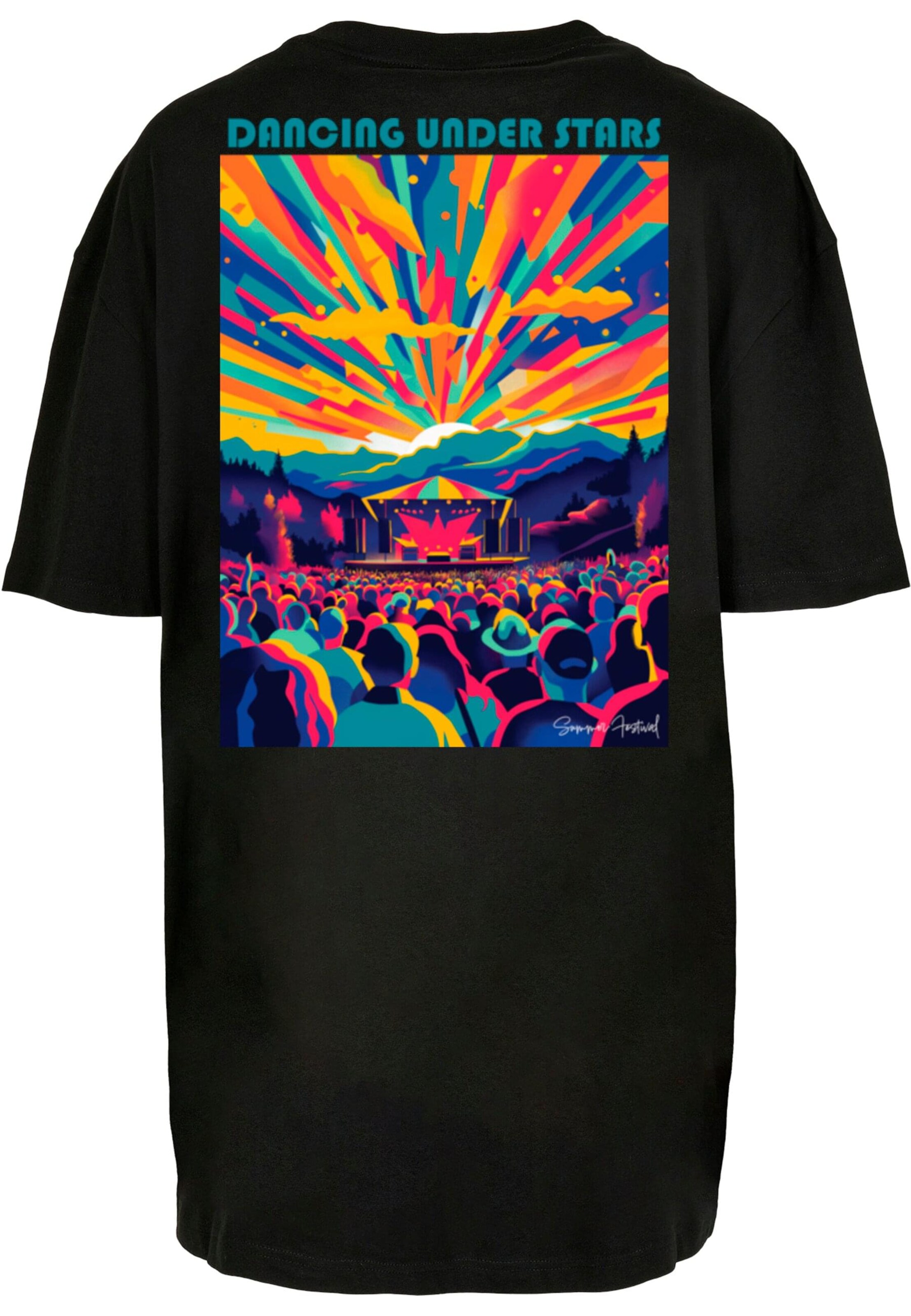 T-shirt oversize 'Dance Under Stars' Merchcode en noir