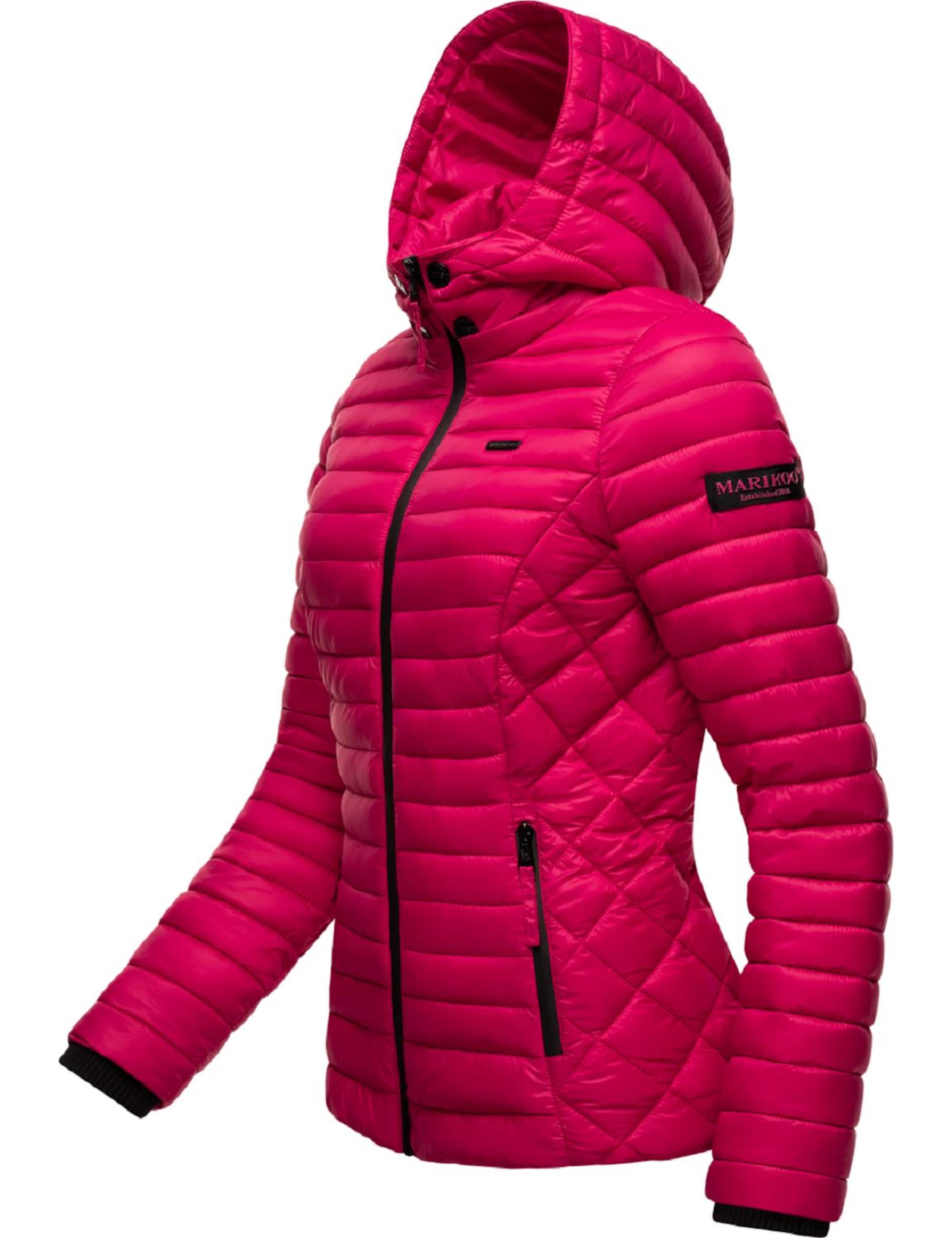 MARIKOO Overgangsjakke 'Samtpfote' i pink