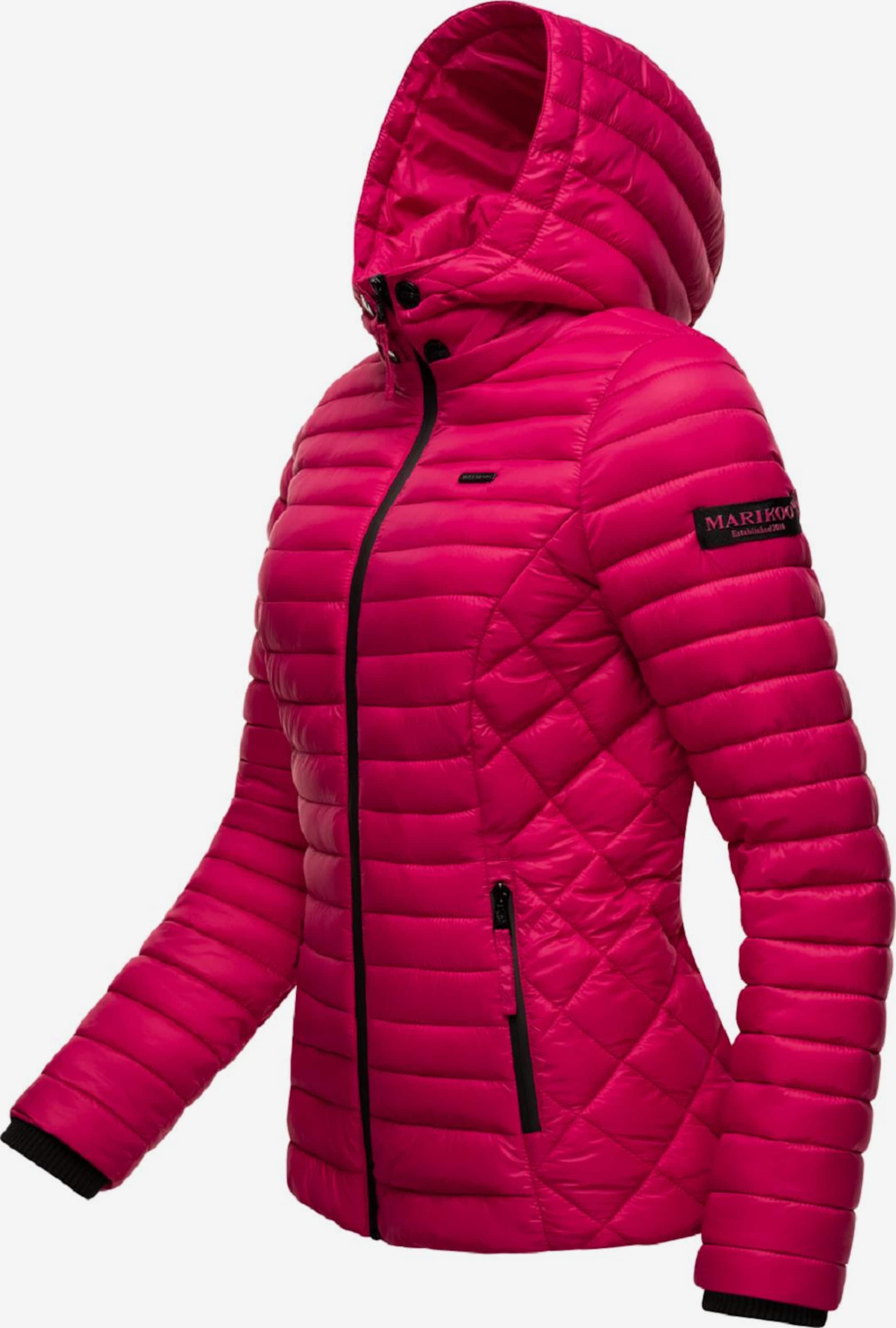 MARIKOO Steppjacke 'Samtpfote' in Pink | ABOUT YOU