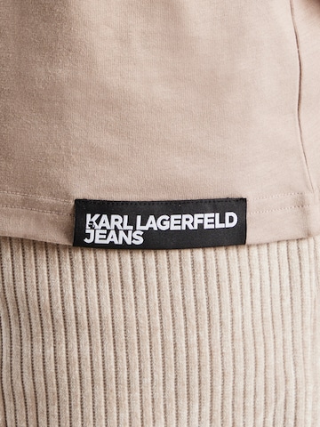 T-Shirt KARL LAGERFELD JEANS en beige