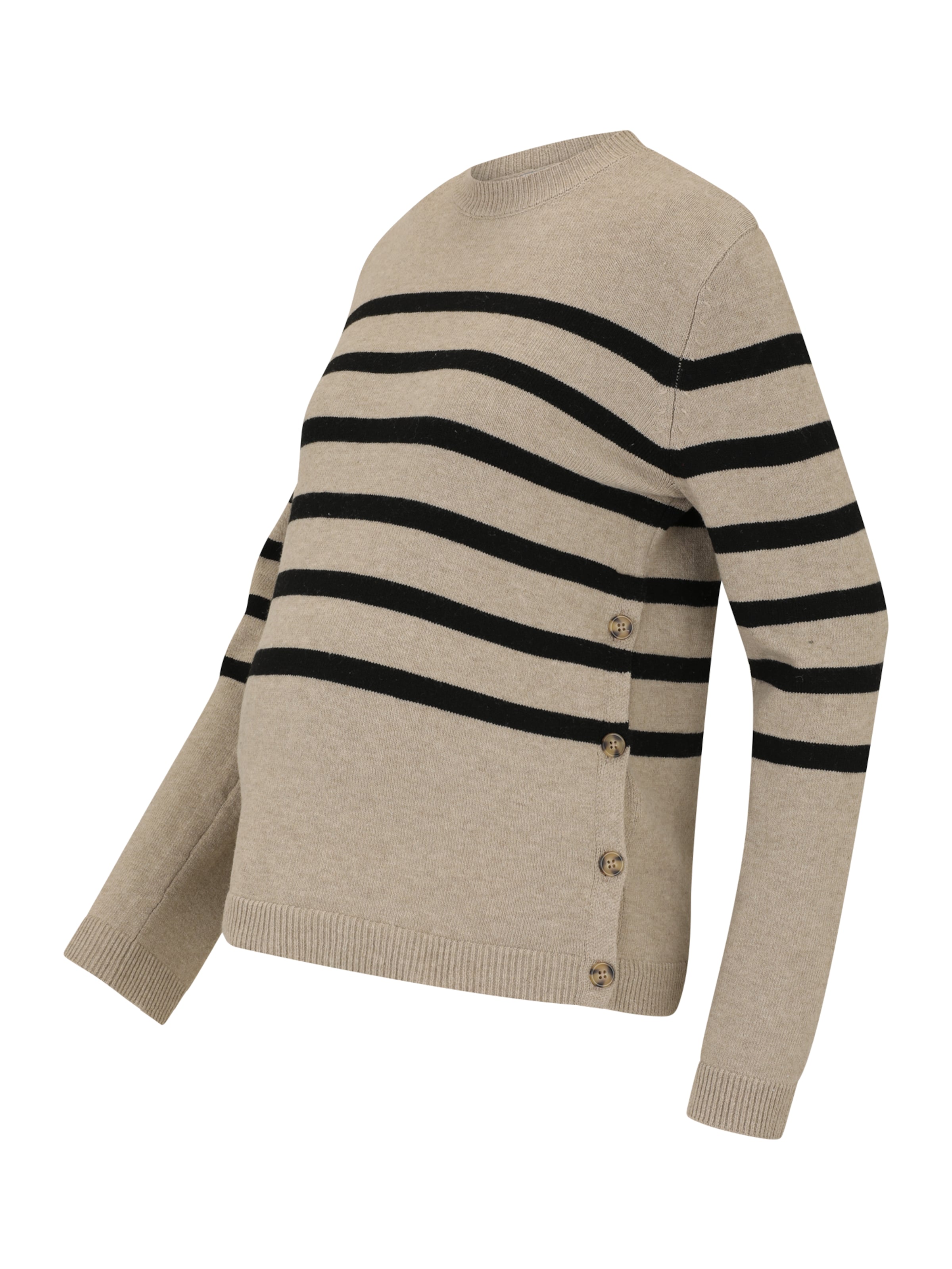 bēšs MAMALICIOUS Džemperis 'MLMADDIE VITA': no priekšpuses