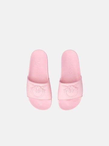 Pantoufle 'PINKO DILLY 01 SLIPPER RUBBERIZED Scarpe' PINKO en rose