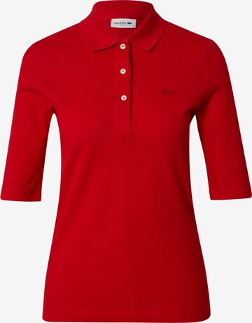 LACOSTE Poloshirt in Rot: predná strana