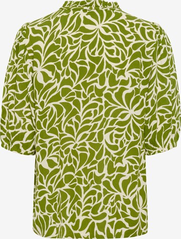 Kaffe Blouse 'Fleur' in Groen