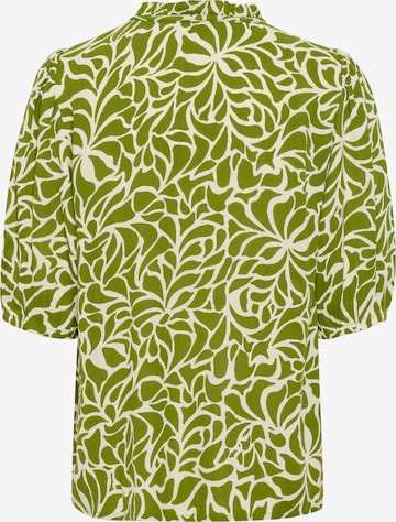 Camicia da donna 'Fleur' di Kaffe in verde