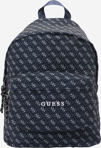GUESS Reppu 'ALLOVER' värissä sininen: etupuoli