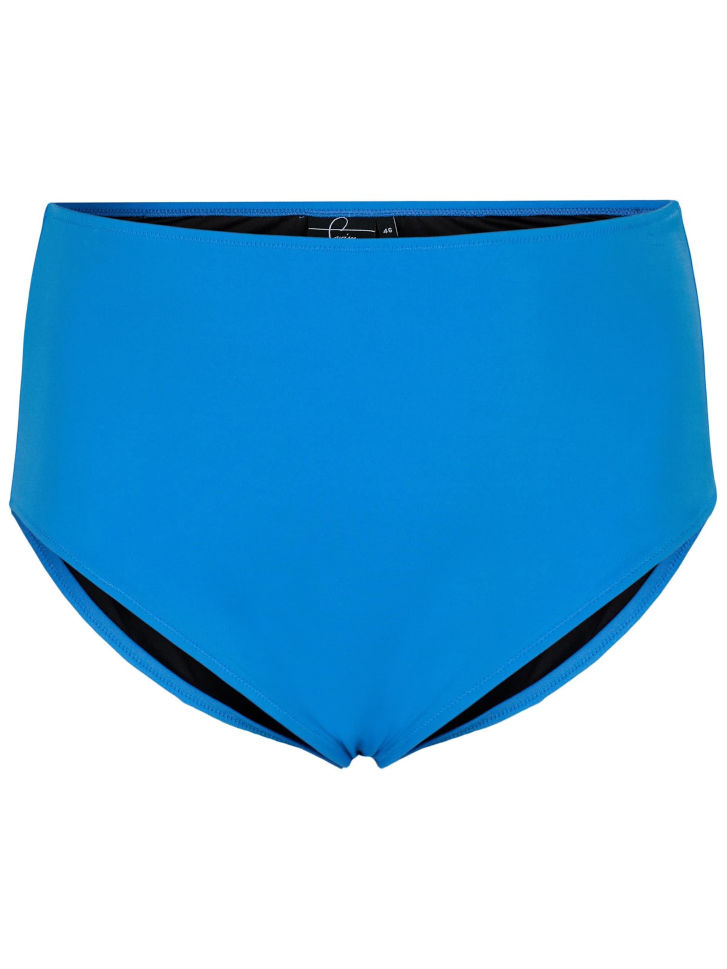 Swim by Zizzi Долнище на бански тип бикини 'Smia' в синьо: отпред