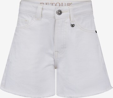 Retour Jeans Loose fit Jeans 'Josje' in White: front