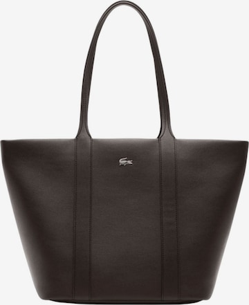 LACOSTE Shopper táska - barna: elől