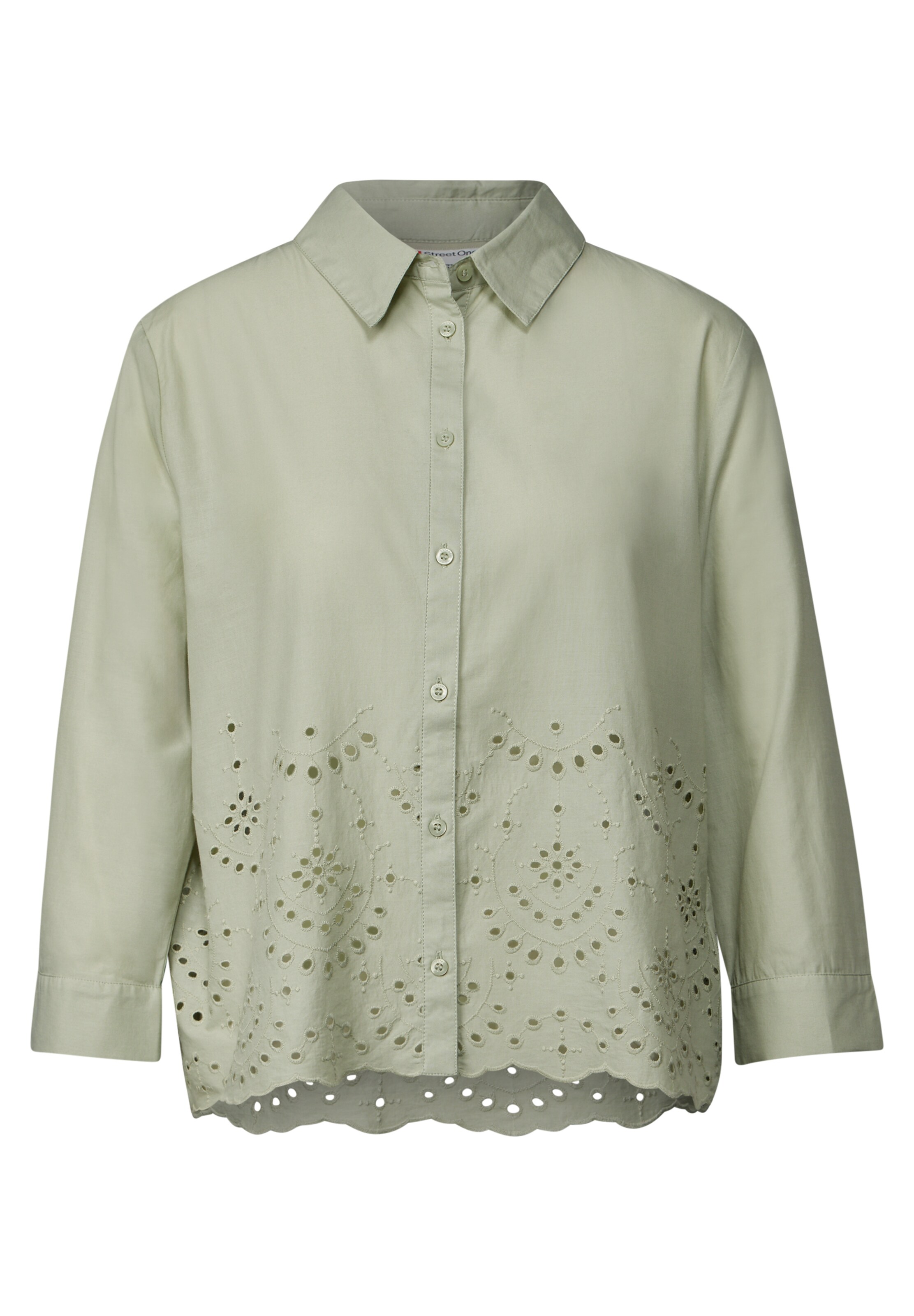 STREET ONE Bluse in Grün: Vorderseite