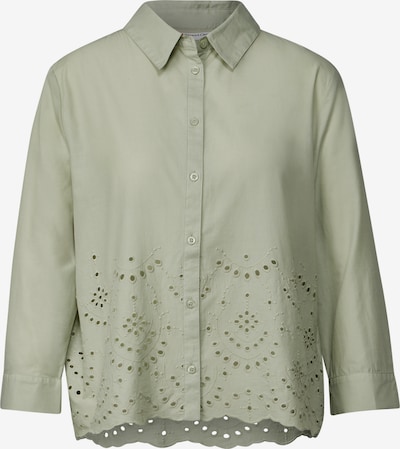 STREET ONE Bluse in grasgrün, Produktansicht