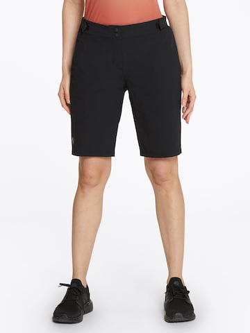 ZIENER Regular Workout Pants 'NILSA' in Black: front