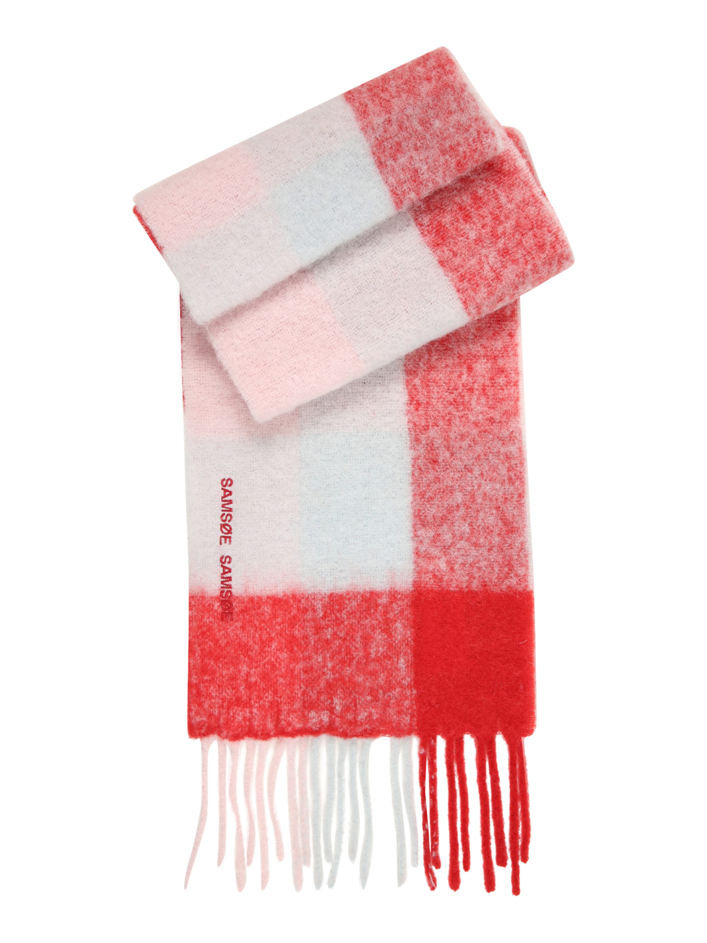 Samsøe Samsøe Шарф 'ALEX' в Красный: спереди