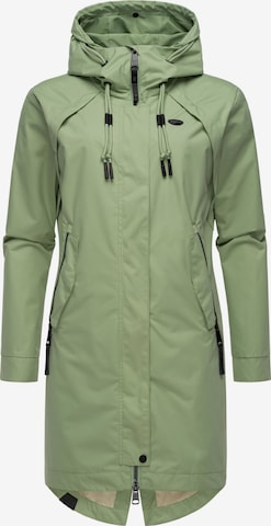 Ragwear Raincoat 'Rejany' in Green: front