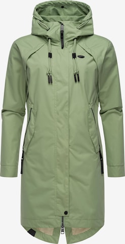 Manteau fonctionnel 'Rejany' Ragwear en vert : devant