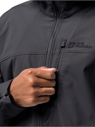 JACK WOLFSKIN Jacke 'DESERT WIND' in Schwarz