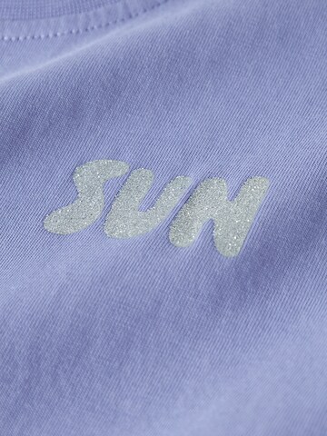 NAME IT Shirt 'NKFVILLE' in Lila